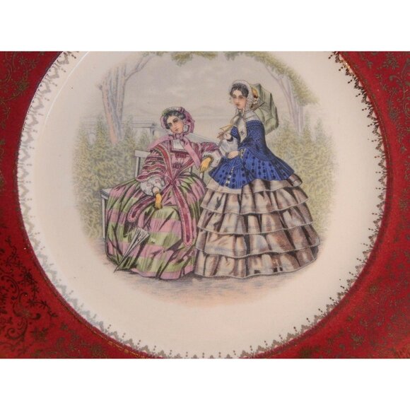 Audubon Memorial State Park Henderson KY Collector Plate Souvenir Ornate Trim - Picture 3 of 6
